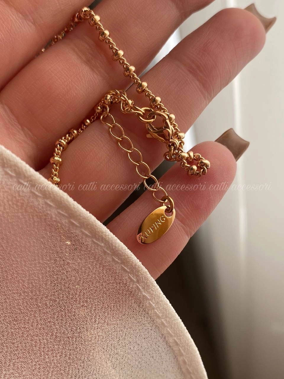 گردنبند طلایی
