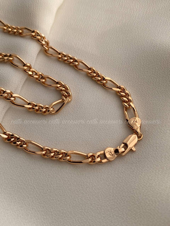 زنجیر استیل طلایی