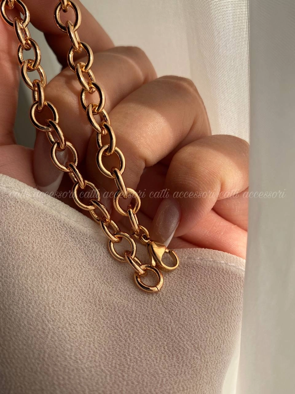 دستبند زنانه طلا