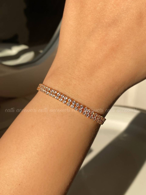 دستبند نگینی