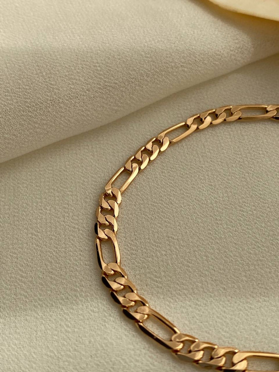 دستبند فیگارو طلایی