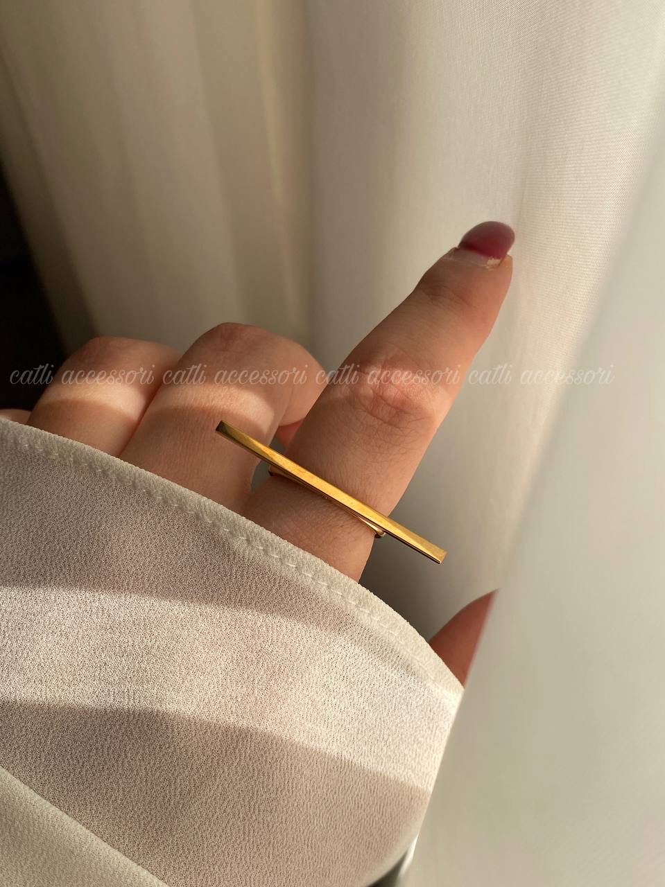 انگشتر استیل زنانه