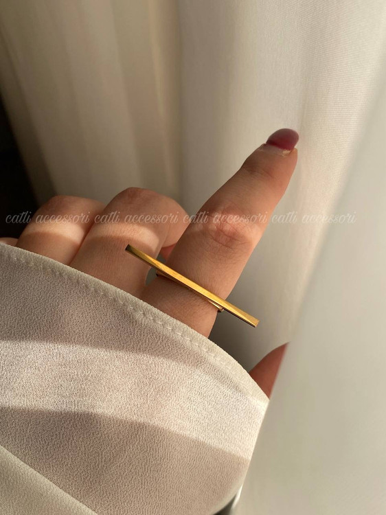 انگشتر استیل زنانه