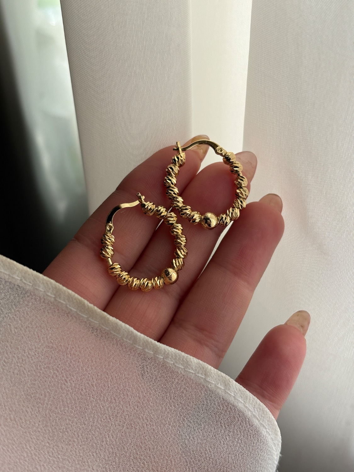 گوشواره طلایی شیک گوشواره خاص