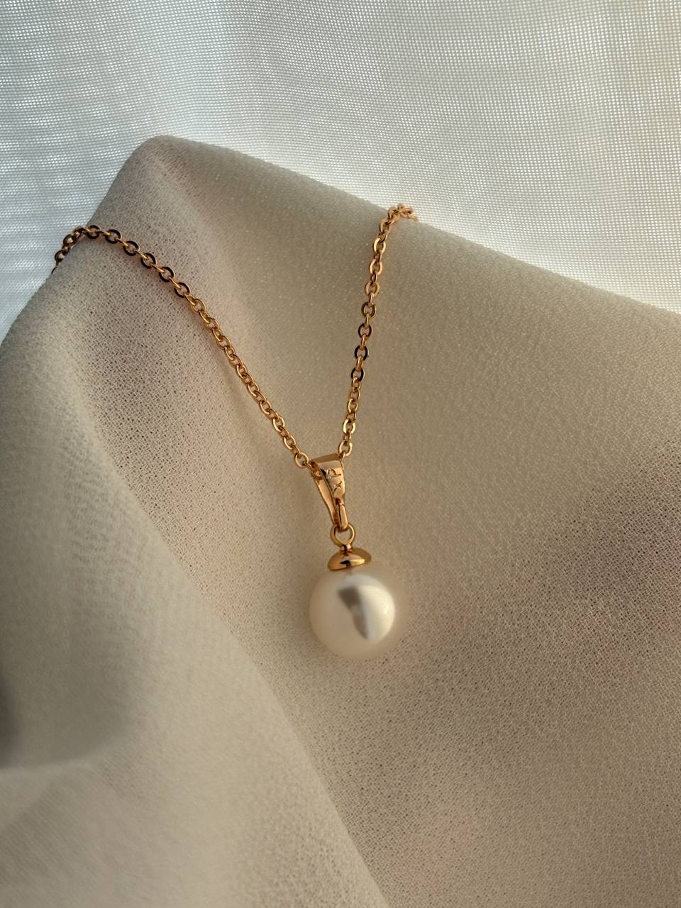 گردنبند مروارید آویز ژوپینگ