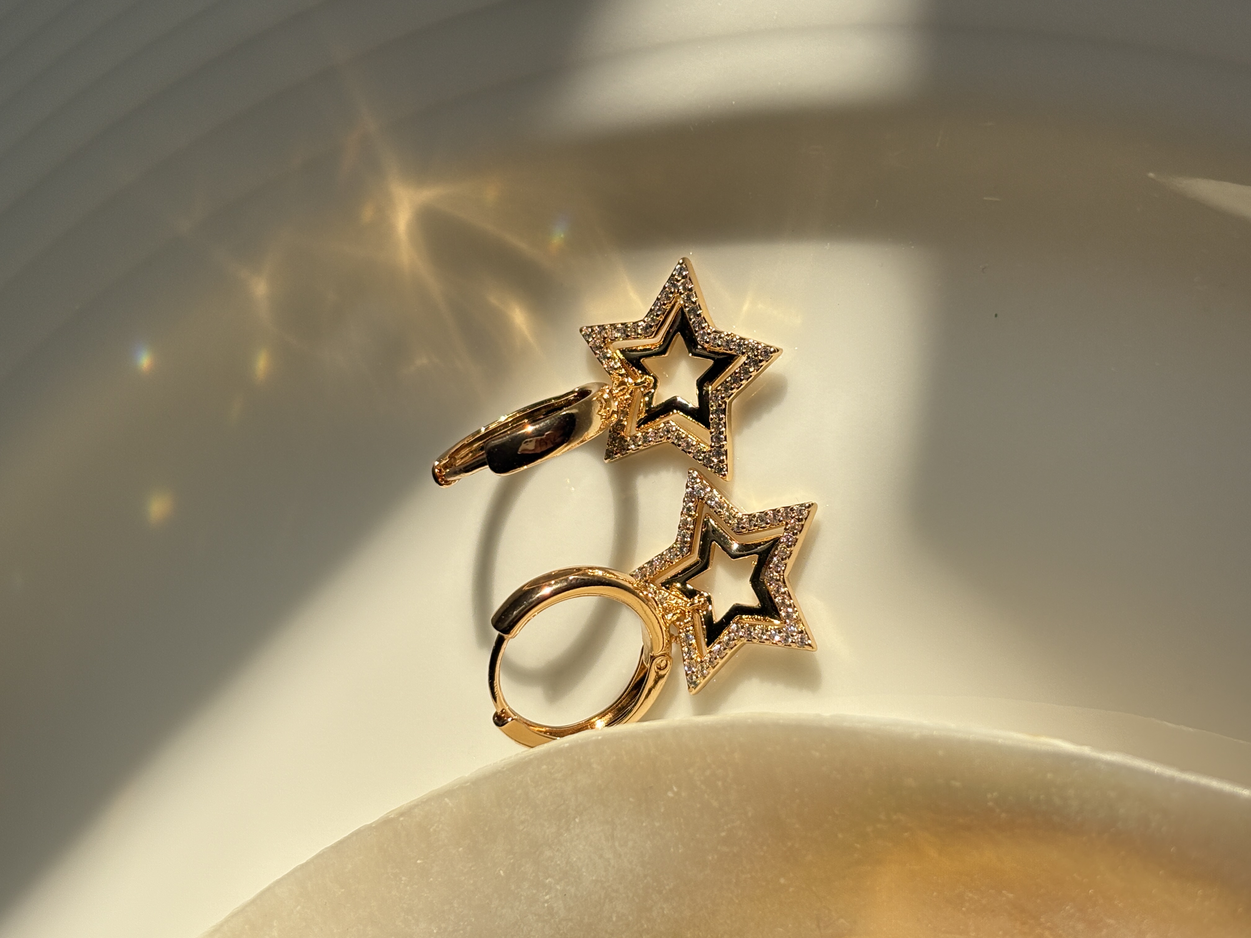 گوشواره ستاره نگیندار ژوپینگ